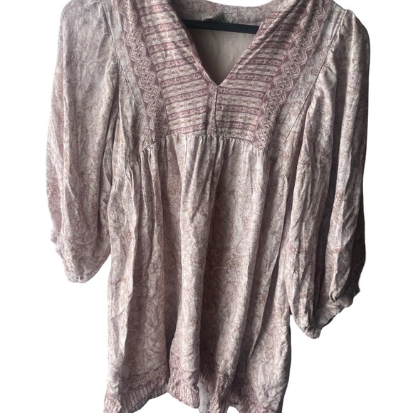 Dress Forum Women's Pink Patterned Dress - Picture 2 of 3